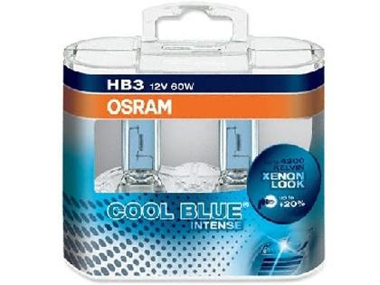 Autožárovky Osram Cool Blue Intense HB3 60W