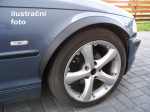 Lemy blatníků Volkswagen Golf II / Rabbit II, 3/5-dvéř. hatchback, černý mat
