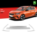 Nerez lišty spodní hrany oken dveří Opel Corsa F