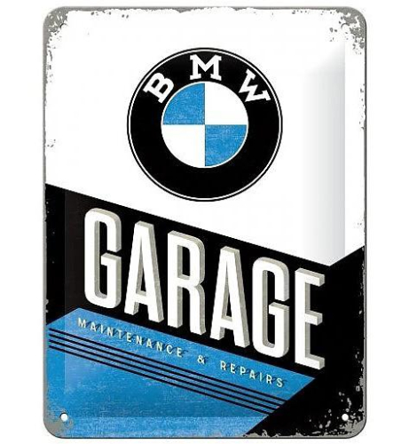 Retro cedule - BMW - Garage 30x40cm