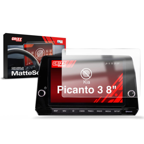 Matná folie na LCD display navigace Kia Picanto 3