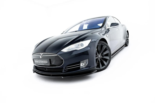 MAXTON spoiler - splitter předního nárazníku V.2 verze pro Tesla Model S Mk1