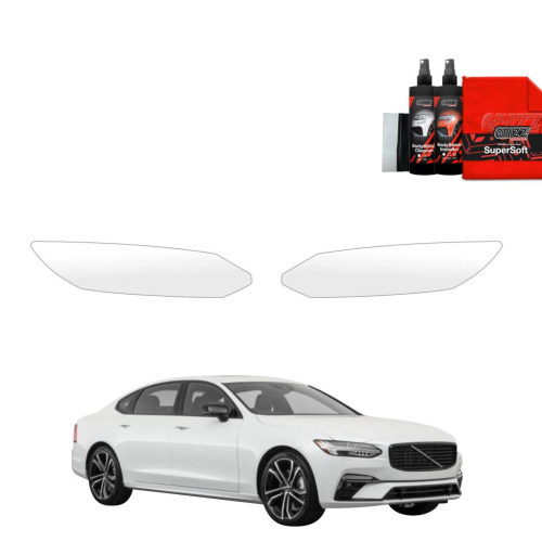 Ochranná folie GRIZZ na přední světlomety Volvo S90 Sedan 5D