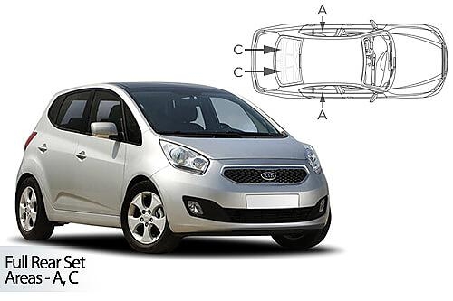 Sluneční clony CarShades KIA Venga, 5-dvéř.