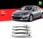 Nerez kryty klik Opel Astra J - 8 ks