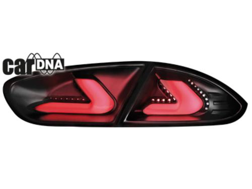 Zadní čirá světla černá carDNA Seat Leon Facelift