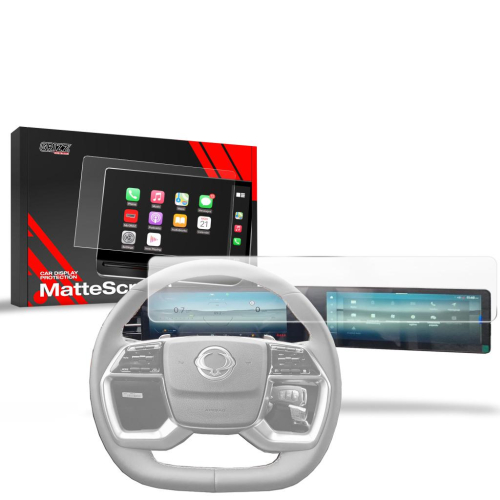 Matná folie na LCD display navigace SsangYong Torres EVX 12,3" (2024)