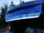 Lišta hrany zadních dveří - nerez Škoda Rapid - leštěná