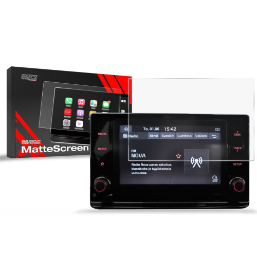 Matná folie na LCD display navigace Kia Ceed