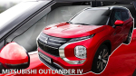 Deflektory-ofuky oken pro Mitsubishi Outlander (+ zadní)