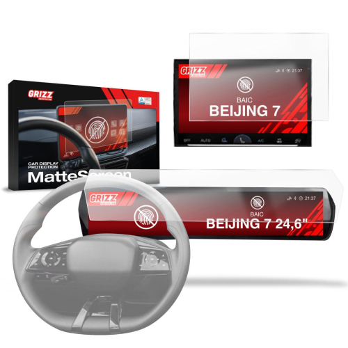Matná folie na LCD display navigace BAIC BEIJING 7