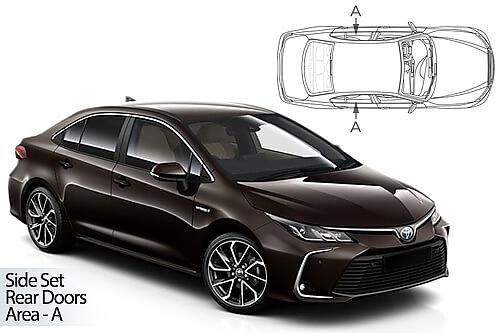 Sluneční clony CarShades Toyota Corolla E210 Sedan - 2 ks