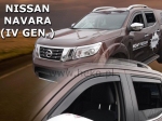 Deflektory-ofuky oken Nissan Navara