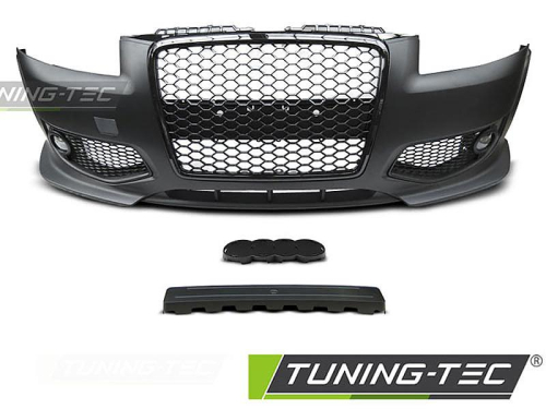 Přední nárazník Audi A3 8P 3dv./5dv. včetně masky (černá maska, style RS)