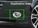 Nerez rámečky mlhovek Volkswagen T5 Facelift