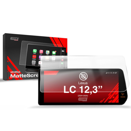 Matná folie na LCD display navigace Lexus LC 12,3" (2024-2025)