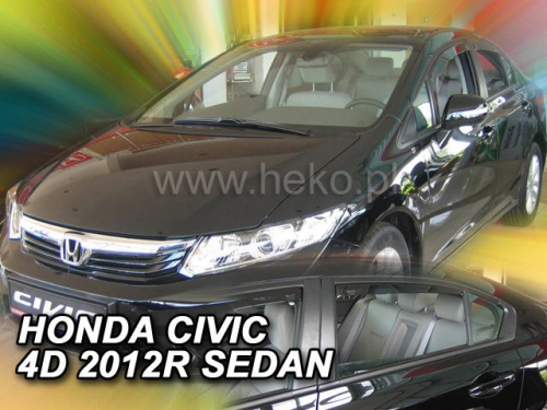 Deflektory-ofuky oken Honda Civic sedan