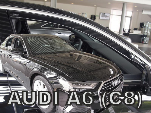 Deflektory-ofuky oken Audi A6 - přední