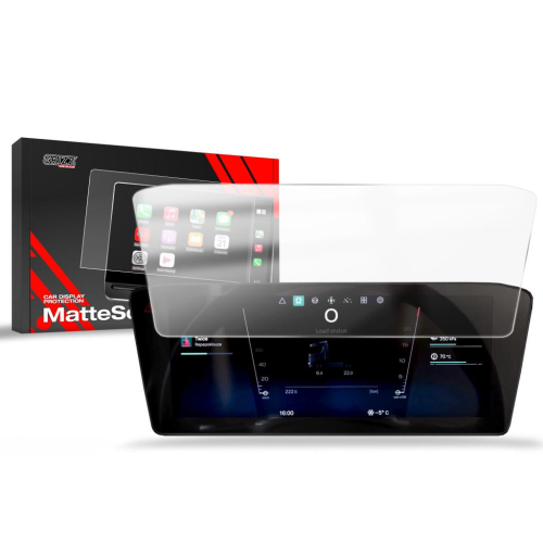 Matná folie na LCD display navigace Scania R Virtual Cockpit (2024)