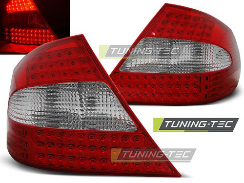 Zadní světla LED Mercedes-Benz W209 červená/chrom