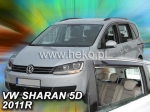 Deflektory-ofuky oken Volkswagen Sharan