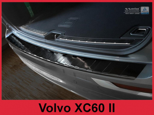 Kryt prahu zadních dveří Volvo XC60 II - černý grafit