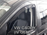 Deflektory-ofuky oken VW Caddy V - přední