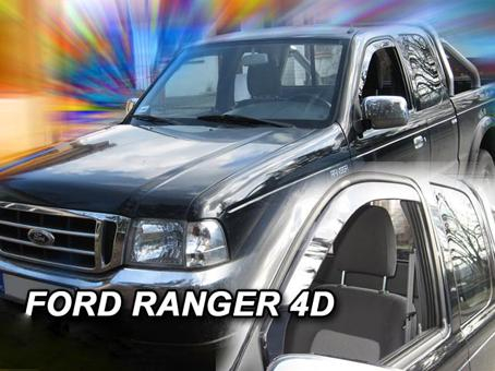 Deflektory-ofuky oken Ford Ranger