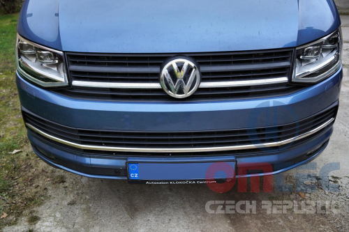 Nerez lišty předního nárazníku Volkswagen T6 (Comfort line / Highline)