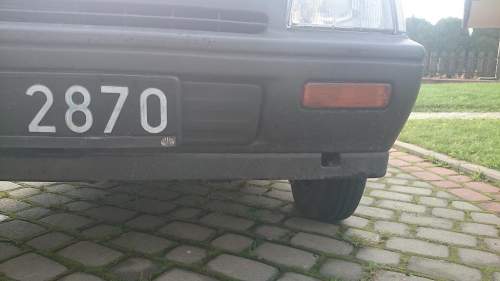 Zimní clona nárazníku Daewoo Tico