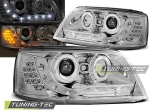 Přední světla Devil Eyes s LED blinkrem Volkswagen T5