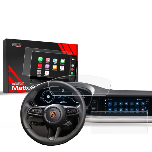 Matná folie na LCD display navigace Porsche Cayenne 3