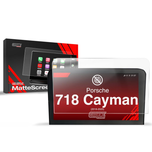 Matná folie na LCD display navigace Porsche 718 Cayman 7" (2016-2025)
