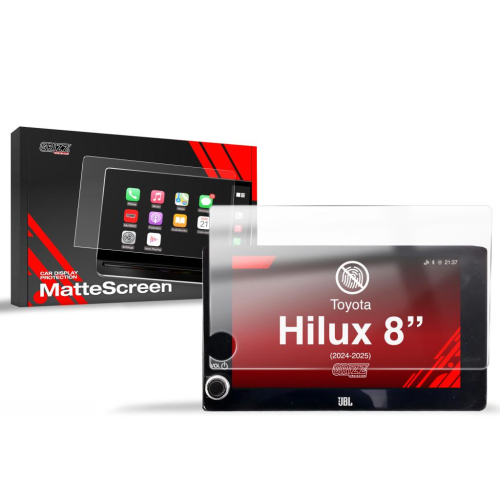Matná folie na LCD display navigace Toyota Hilux 8" (2024-2025)