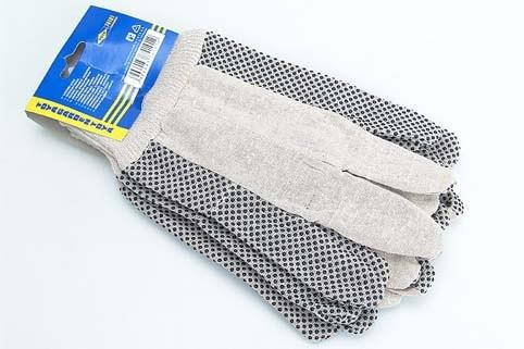 Rukavice zahradní 10" 3 páry