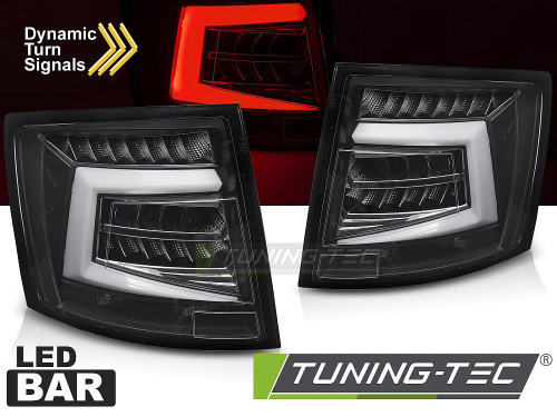 Zadní LED světla Škoda Octavia III Combi Facelift, černé provedení