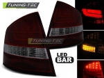 Zadní světla LED Lightbar Škoda Octavia II sedan červená/kouřová