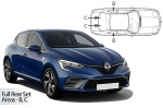 Sluneční clony CarShades Renault Clio V, 5-dvéř.