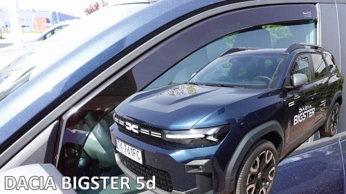 Deflektory-ofuky oken Dacia Bigster - přední