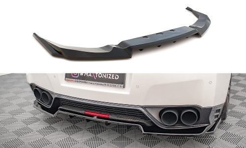 Zadní spoiler nárazníku Nissan GT-R R35 Facelift s žebrováním
