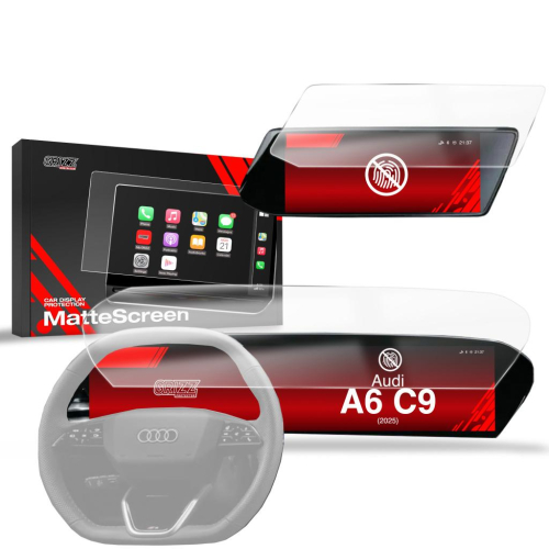 Matná folie na LCD display navigace Audi A6 C9 14,5" (2025)