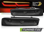 Zadní LED světla s dynamickým blinkrem pro Chevrolet Camaro / kouřovo-černé provedení