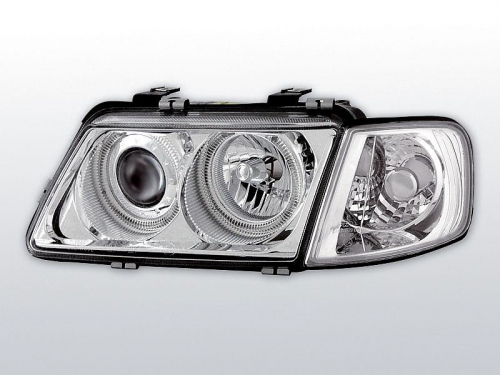 Přední světla s Angel Eyes Audi A3