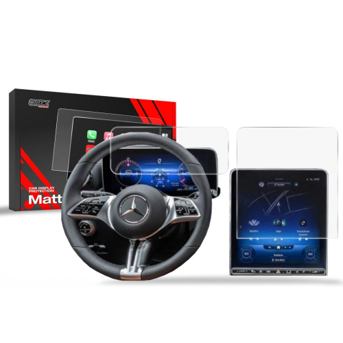 Matná folie na LCD display navigace Mercedes EQE Widescreen (2022-2025)