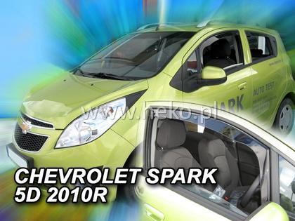 Deflektory-ofuky oken Chevrolet Spark