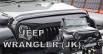 Plexi lišta přední kapoty Jeep Wrangler