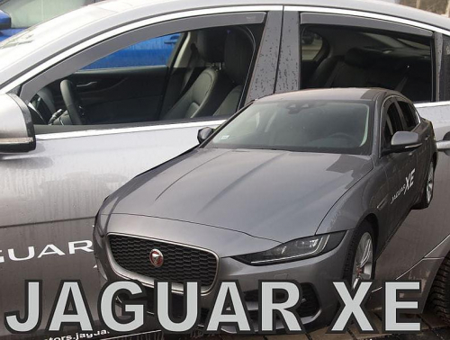 Deflektory-ofuky oken Jaguar XE 4 Dvéř. (+zadní)