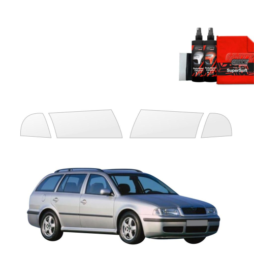 Ochranná folie GRIZZ na přední světlomety Skoda Octavia Kombi