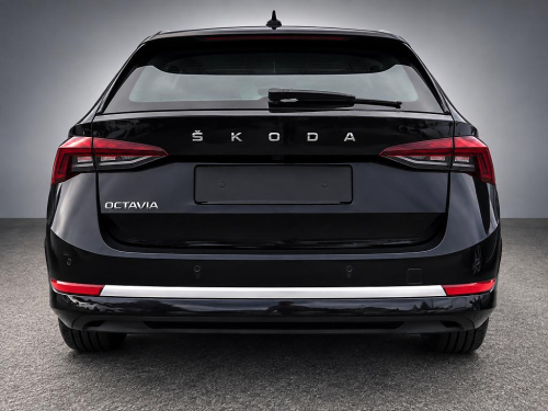 Lišta zadního nárazníku Škoda Octavia IV combi - stříbrná