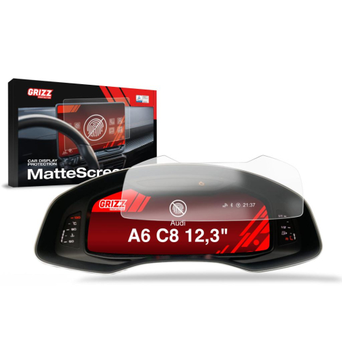 Matná folie na LCD display navigace Audi A6 C8